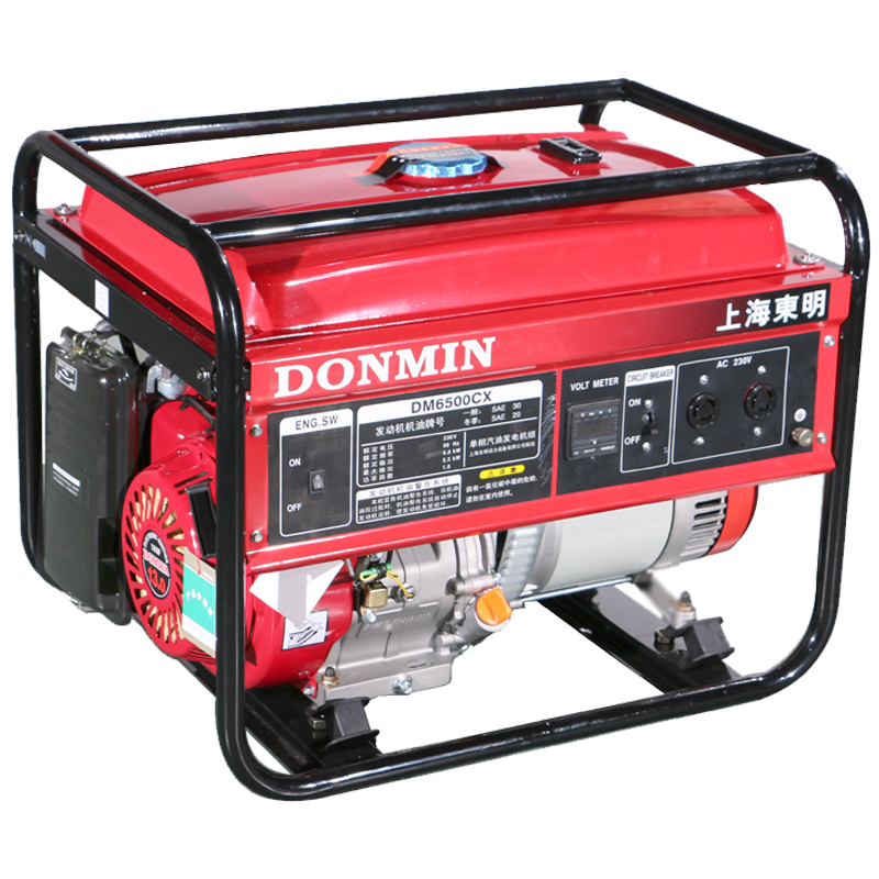 單相 5kW小型汽油發電機組 DM6500CX手動 單相 5kW小型汽油發電機組 DM6500CX手動