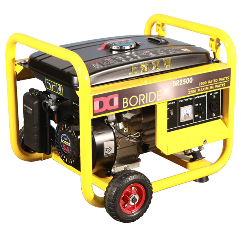 單相2kW小型汽油發電機組BR2500 單相2kW小型汽油發電機組BR2500
