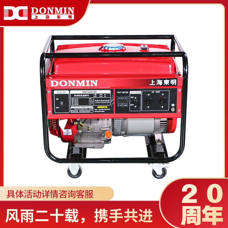 單相6KW通信基站維護發電機【DM7500CXD】 單相6KW通信基站維護發電機【DM7500CXD】