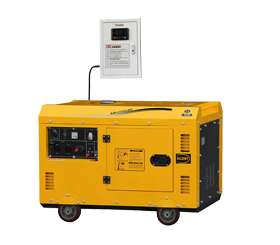 小型低噪音5kw,8kw，12kw,15kw，30kwATS無人值守柴油發電機組